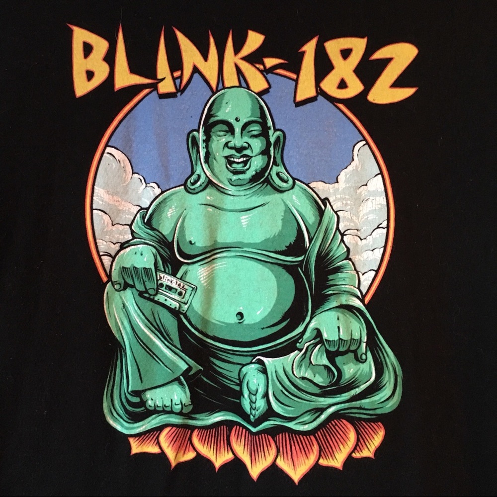 blink 182 buddha shirt